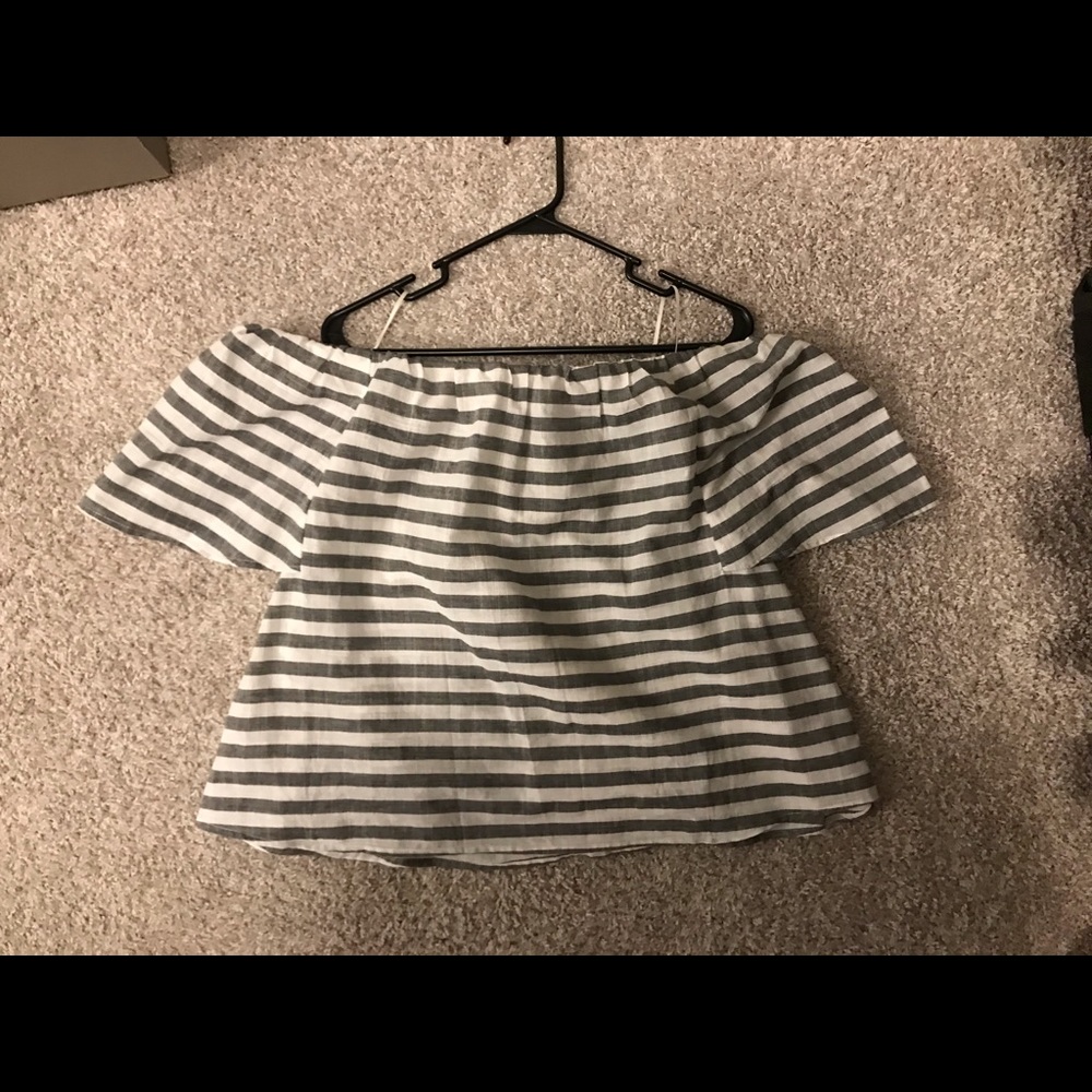 Off the shoulder shirt